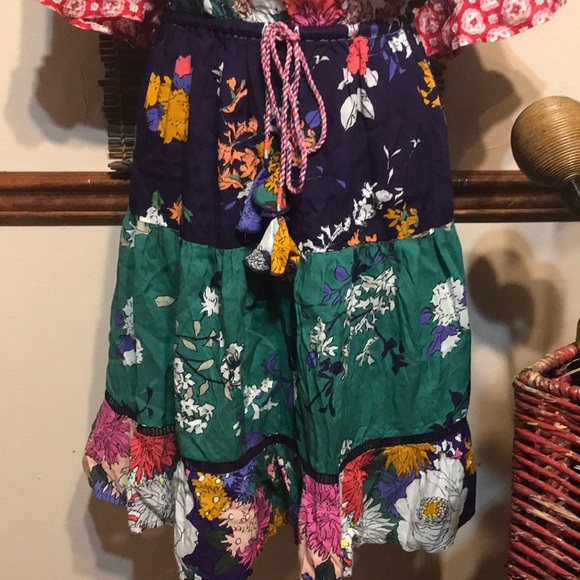 🚨B2G1 ANTHROPOLOGIE Bohemian Multi Color Dress - Picture 8 of 12